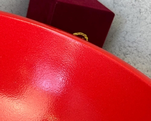 Умивальник «Селена» Червоний з глітером