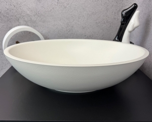 Умивальник «Фієста» Білий шагрень