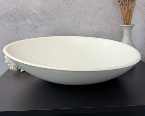 Умивальник «Лотос» Біла шагрень