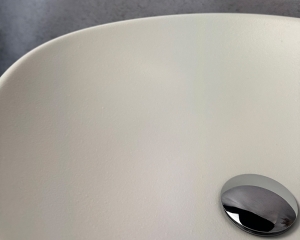 Умивальник «Лотос» Біла шагрень