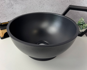 Умивальник «Селена» Меланіт шагрень