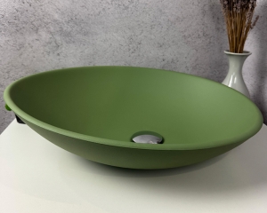 Умивальник «Лотос» Олива шагрень