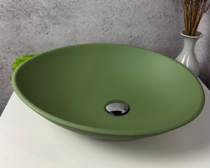 Умивальник «Лотос» Олива шагрень