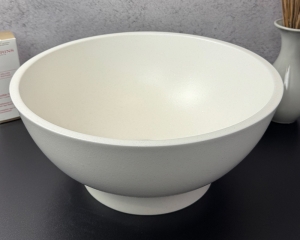 Умивальник «Селена» Біла шагрень з глітером