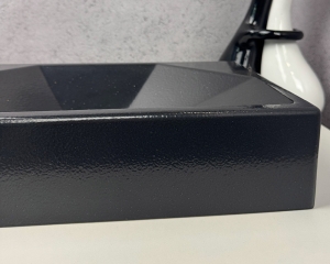 Умивальник «Меркурій» L Чорна шагрень з глітером