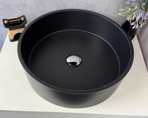 Умивальник «Оазіс» Антрацит шагрень