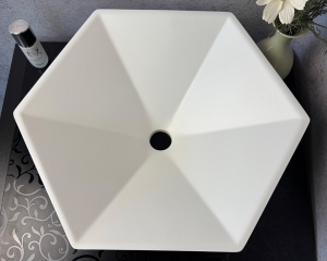 Умивальник «Астерія» Біла шагрень