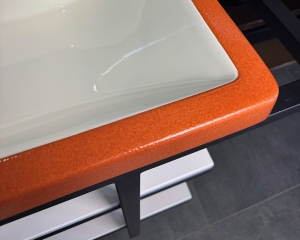 Умивальник «Венеція» з теракотовою облямівкою