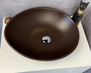 Умивальник «Лотос» Венге/шагрень всередині