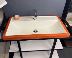 Умивальник «Венеція» з теракотовою облямівкою